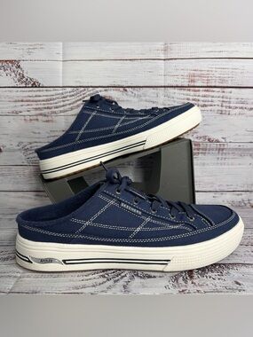 Skechers Arch Fit Arcade See Ya There Slip-Ins Shoes Blue Women’s 9.5